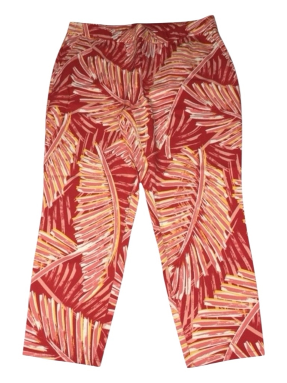 Lemon Way (34x24.5) Tropical Twill Pull On Ankle Pants 16P - NEW
